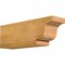 Ekena Millwork Newport Rough Sawn Rafter Tail, Western Red Cedar, 6"W x 8"H x 24"L RFT06X08X24NEW00RWR - alternate 1